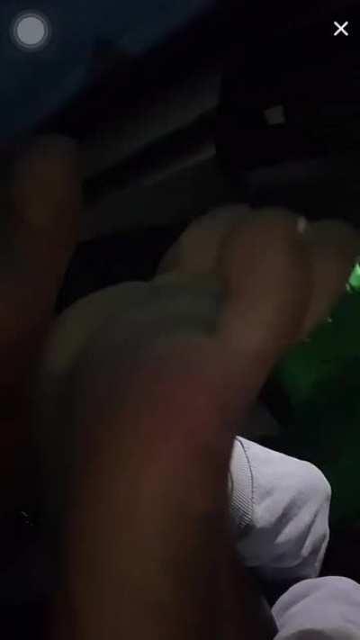 @therealraneesaxx was live from her car!! Part 14