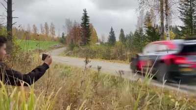 Rally drivers are beyond crazy