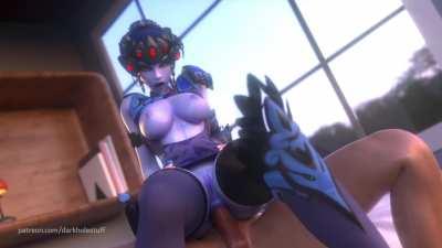 Widowmaker getting fucked (darkholestuff, Evilaudio)