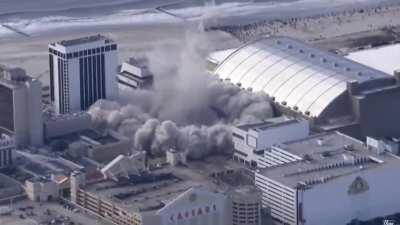 Trump Casino imploded, Atlantic City