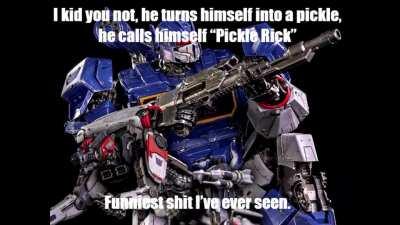 Soundwave has something to say.