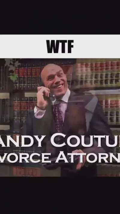 Randy Couture: Divorce Attourney ⚖️