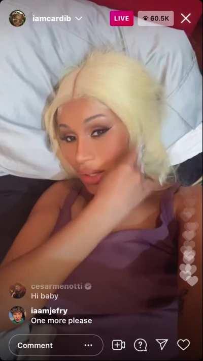 Cardi B Nip Slip