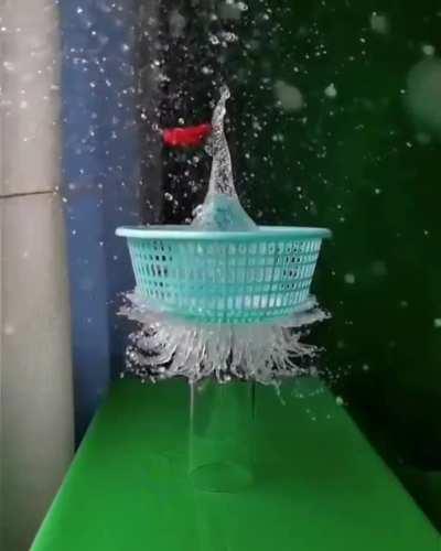 Water flower effect