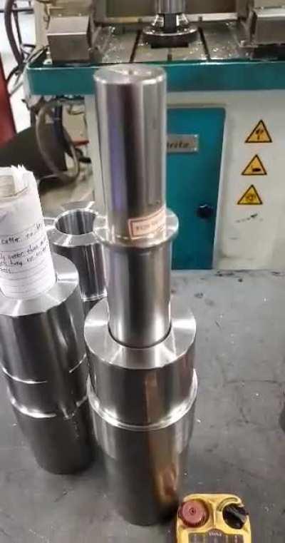 When the bore diameter is just perfect. Single spindle Gildemeister ctx620 lathe