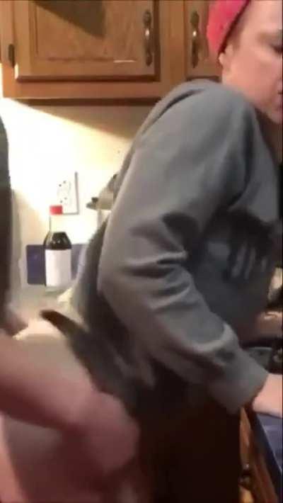 Fucked Hard in The Kitchen