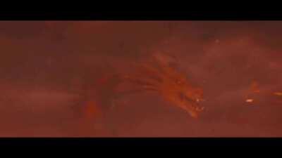 Godzilla: King of the Monsters - Godzilla Slays King Ghidorah SFX Merge Edit with Heisei Godzilla Roars & Growls and Final Wars Godzilla’s Atomic Breath