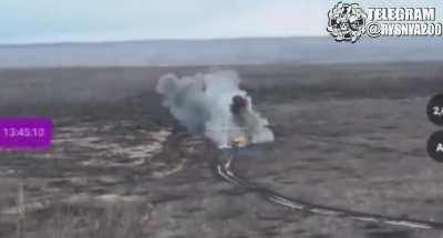 Destruction of Russian BMP