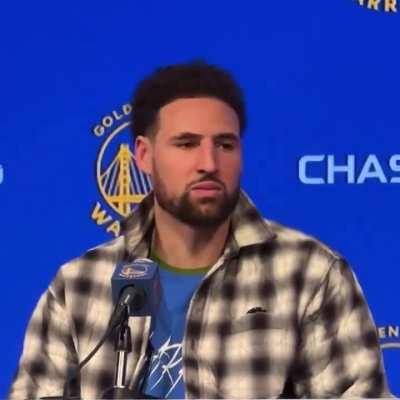 [Highlight] Klay Thompson on getting booed by Warriors fans on back to back games after losing by 25 and 36 points “I don’t care. You supposed to lose sleep over it?”