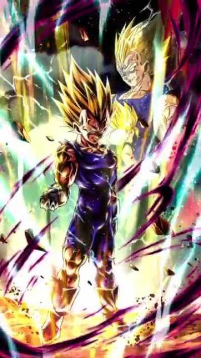 LF Majin Vegetas Card Art