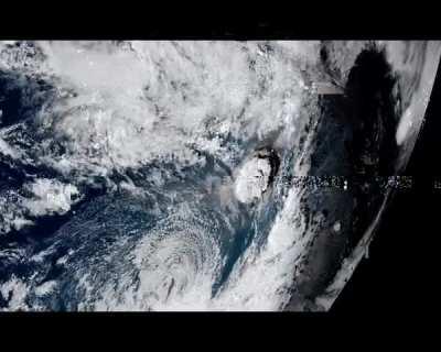 Tonga's Hunga Tonga volcano just had one of the most violent volcano eruptions ever captured on satellite. January 15, 2022