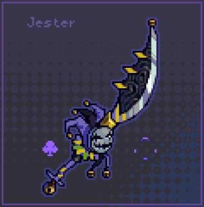 Jevil sword I drew for the Swordtember art challenge!