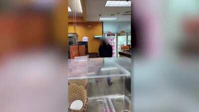 An Atlanta man stabbed a teenage Dunkin’ Donuts employee after the store ran out of his preferred doughnut type flavor. She was stabbed in the upper arm while deflecting the attacks but will be OK.