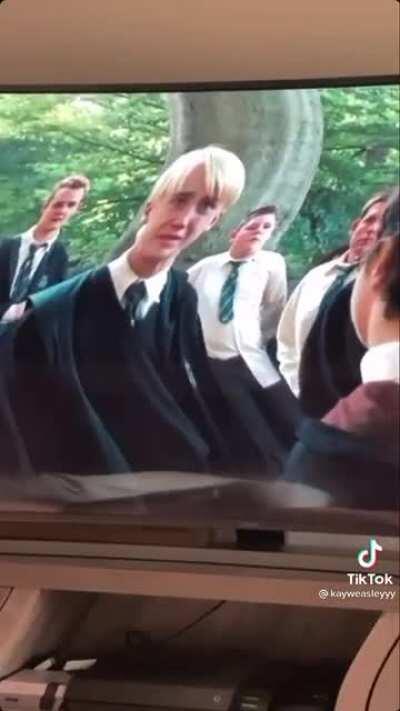 Nice moves Malfoy