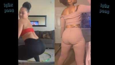 Twerk Battle @Russialit vs @Rissa2cute Round 2