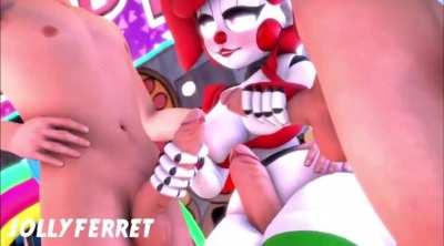 Circus baby threesome 2