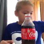 WCGW trying to drink Coke with mentos