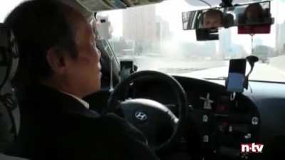 A normal taxi driver in Beijing