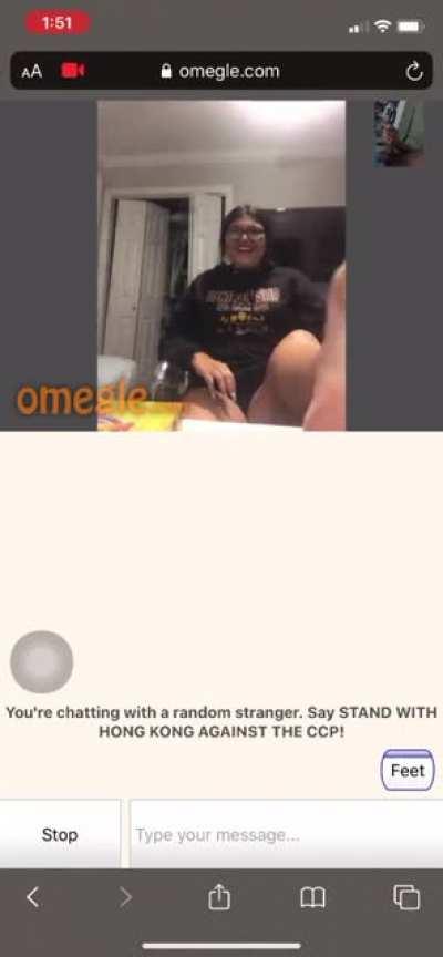 Omegle feet 👣👅🍆