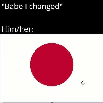 Japan changed a lot