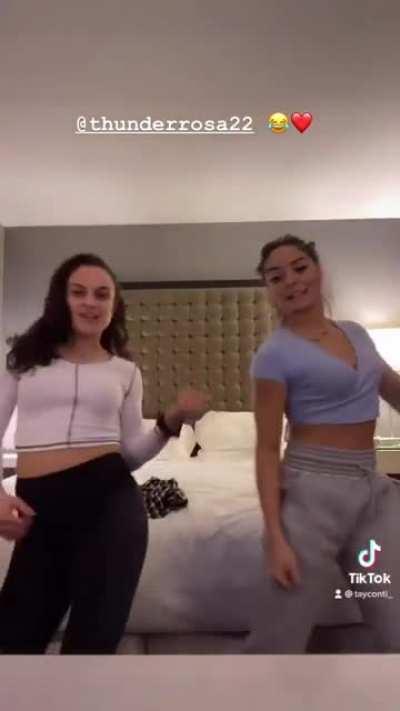 Tay Conti x Thunder Rosa - best TikTok duo ever