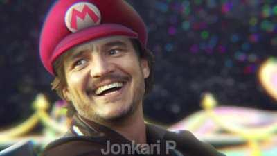 Pedro Pascal plays Mario Kart