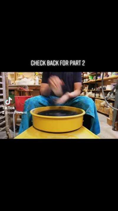 How to make pottery step one