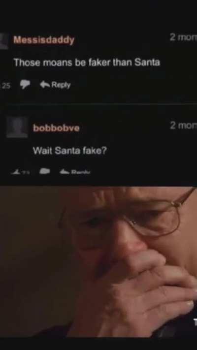 What do you mean santa is fake