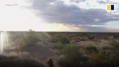 Retired Chinese couple dedicates nearly two decades turning desert into oasis