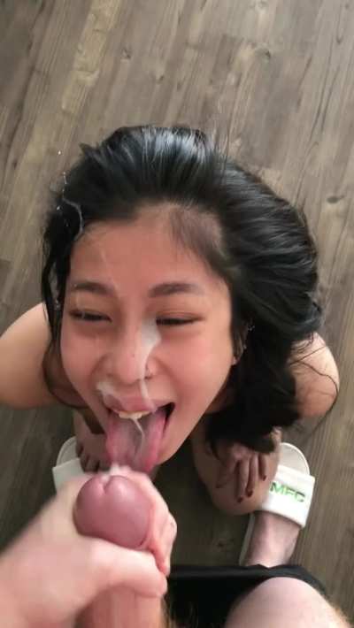 Asian Babe, Jade Kush loves a facial