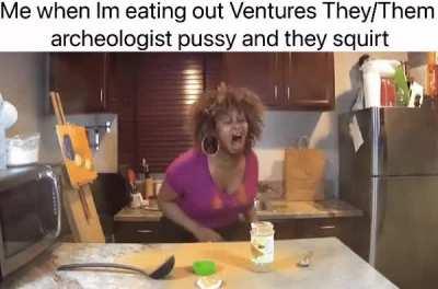 Archeologist Theyussy marinated in rock and stone 🤤