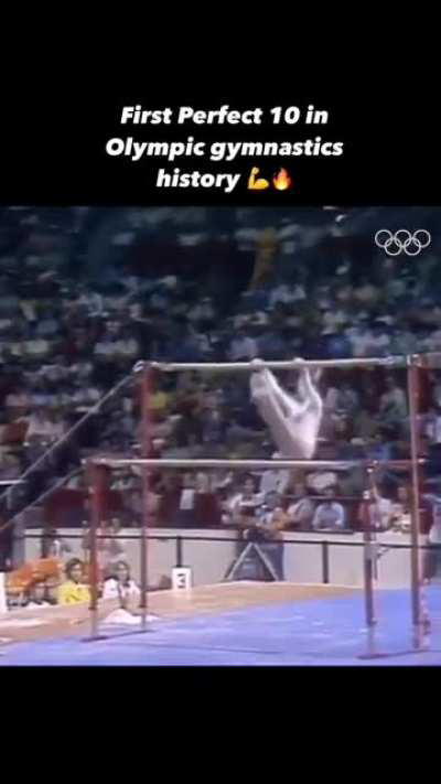 The first-ever perfect 10 in gymnastics history was achieved by a woman.