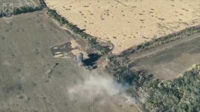 Ukrainian BMP-1TS, BMP-2 and BMP-1 are attacking Russian positions in the Kupyansk direction.