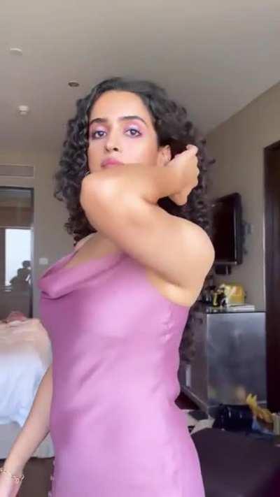 Sanya Malhotra is an absolute treat