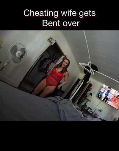 cheating wife gets Cought