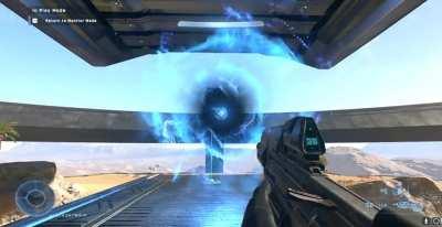 Forerunner Energy Spiral in Halo Infinite's Forge