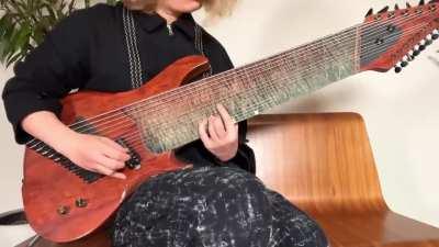 Nothing Else Matters on a 14-string guitar