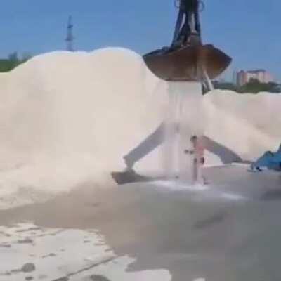 HMB while I get a shower