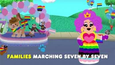 Blues Clues &amp;amp; You! has a pride parade song and I love it so much