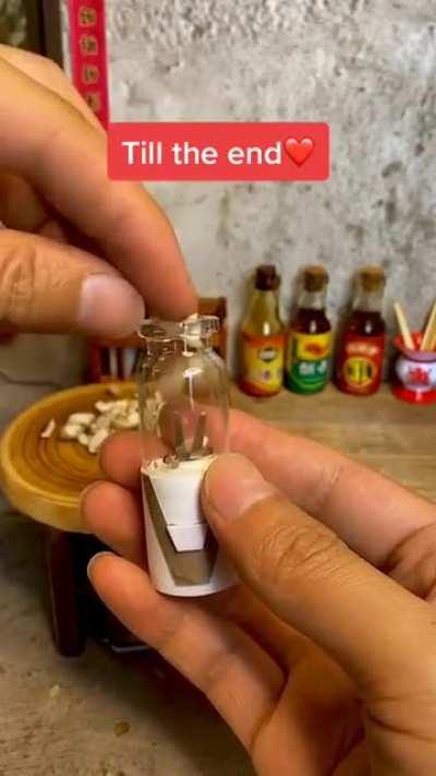 Miniature food cooking