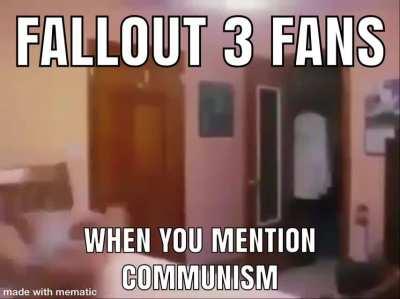 Fallout 3 fans when communism