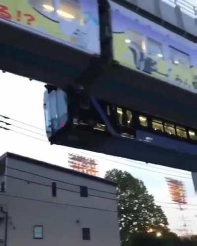 Suspension Railway in Japan