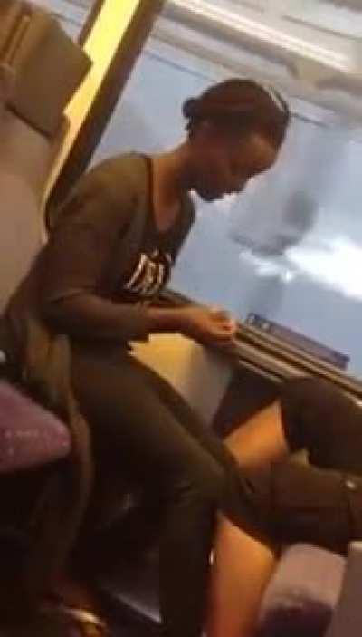 Woman snaps and attacks train passenger in Switzerland