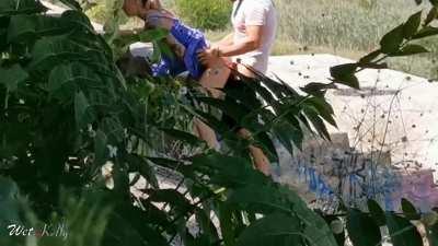 Couple Caught having Sex in a Public Park