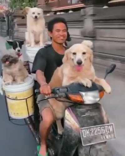 Riding around with good boys