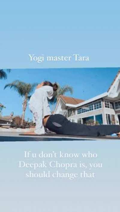 Yoga master Tara