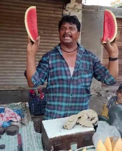 If my Fruit dealer ain’t this passionate about fruits then I don’t want it