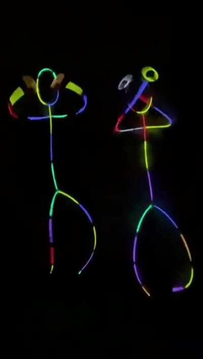 The glow rope group