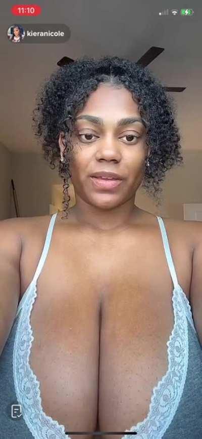 Big boobs black girl