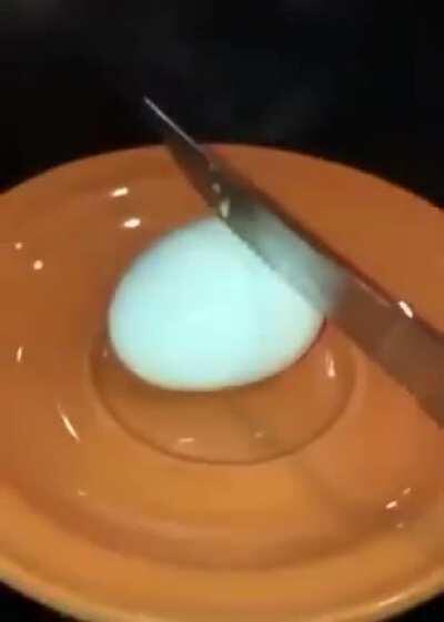 Cut egg